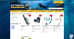 Desktop Screenshot of divingshop.lt